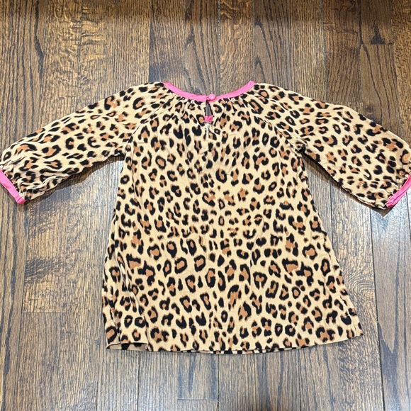 Baby Gap Leopard Print Dress with Pink Accents size 18-24 months - Picture 3 of 4
